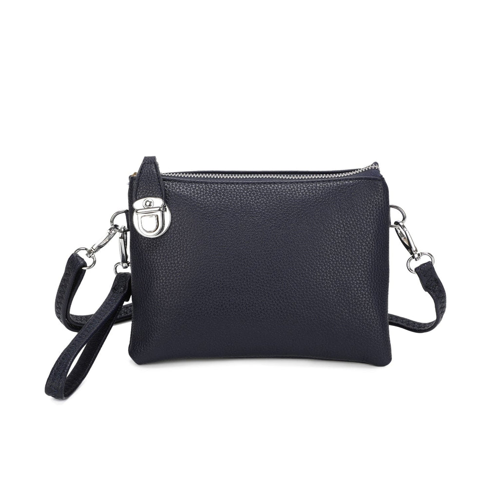 4 In 1 Clutch Purse Crossbody Wristlet Bag - Ultimate Versatility Be You Lifestyle Boutique Navy