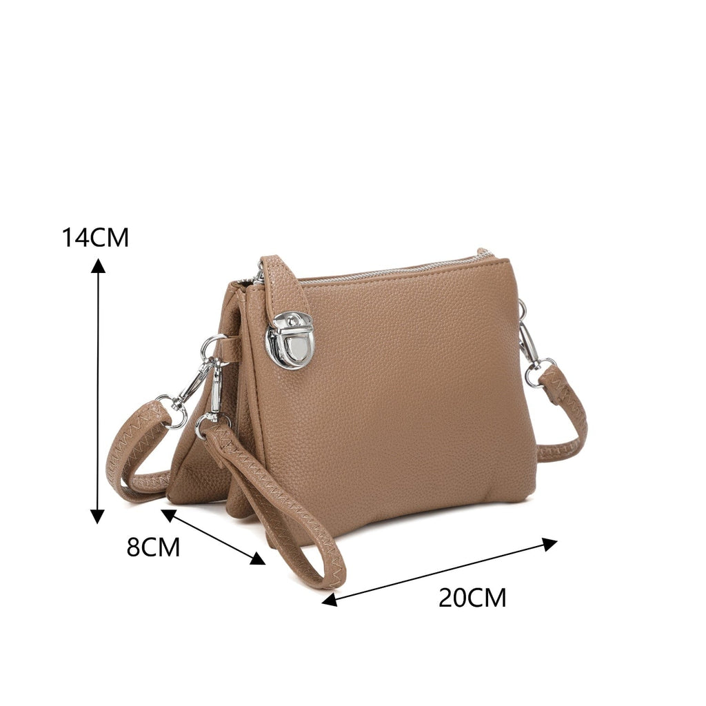 4 In 1 Clutch Purse Crossbody Wristlet Bag - Ultimate Versatility Be You Lifestyle Boutique