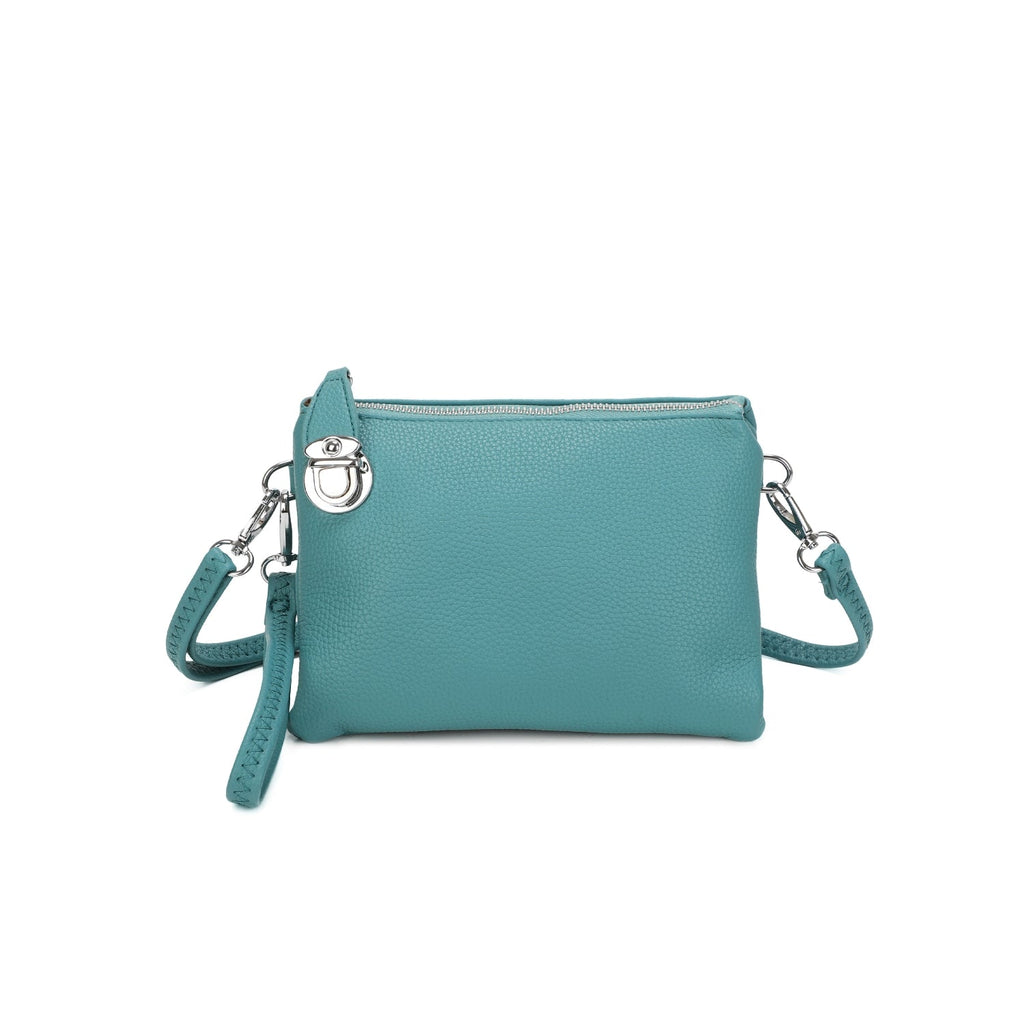 4 In 1 Clutch Purse Crossbody Wristlet Bag - Ultimate Versatility Be You Lifestyle Boutique Teal
