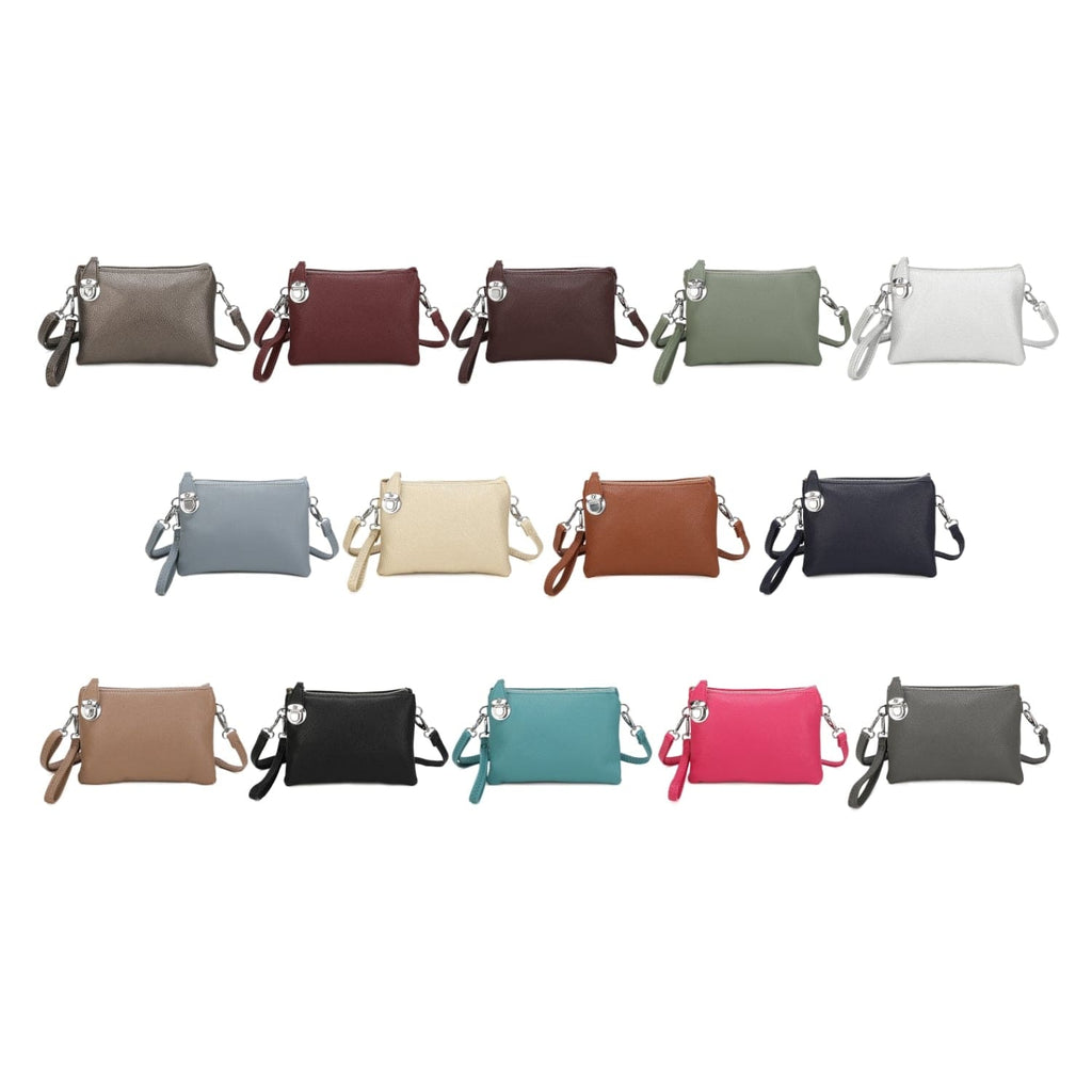4 In 1 Clutch Purse Crossbody Wristlet Bag - Ultimate Versatility Be You Lifestyle Boutique