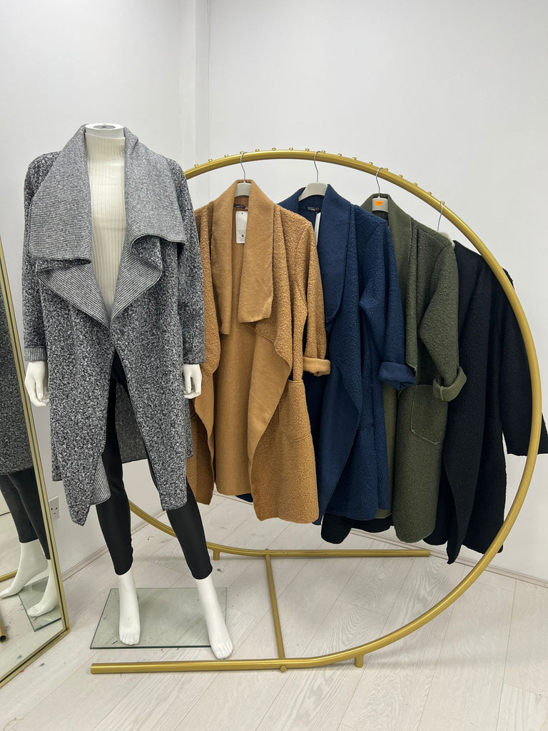 Boucle Blanket Coat