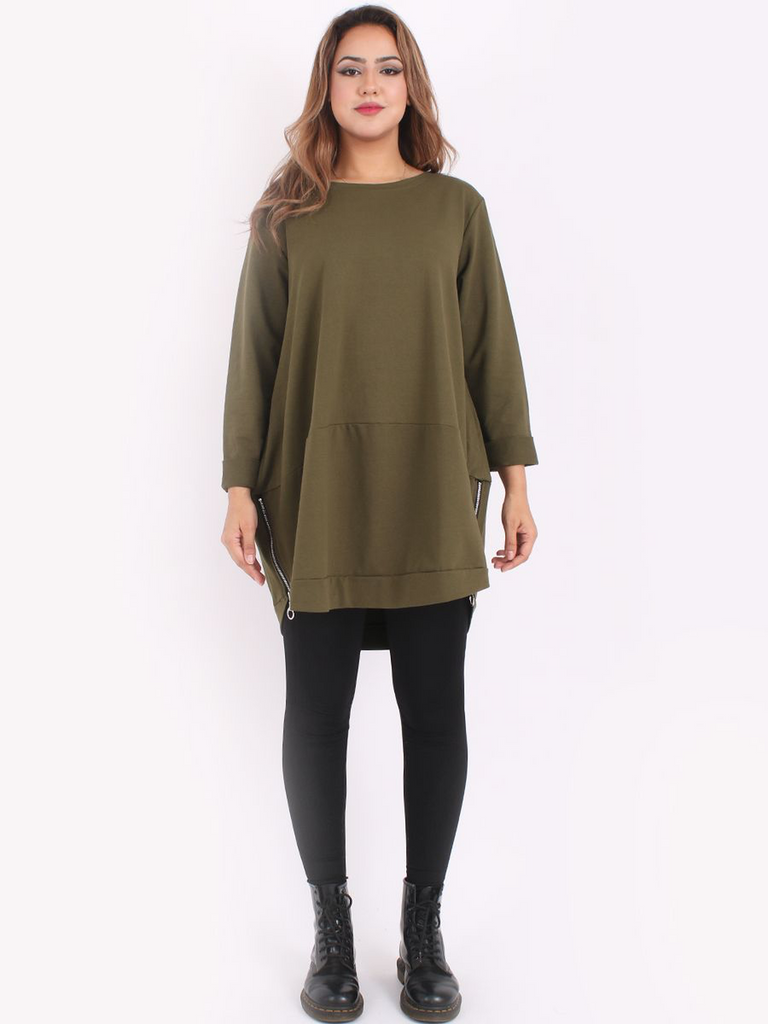 Zip It Basic Sweatshirt