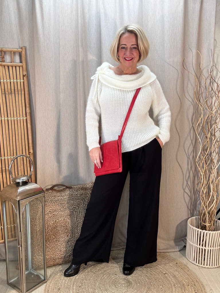 Bardot Fluffy Shimmer Knit Jumper Be You Lifestyle Boutique