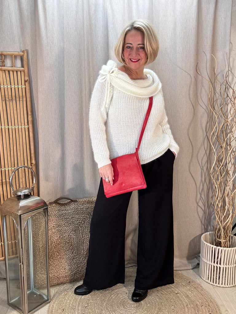 Bardot Fluffy Shimmer Knit Jumper Be You Lifestyle Boutique