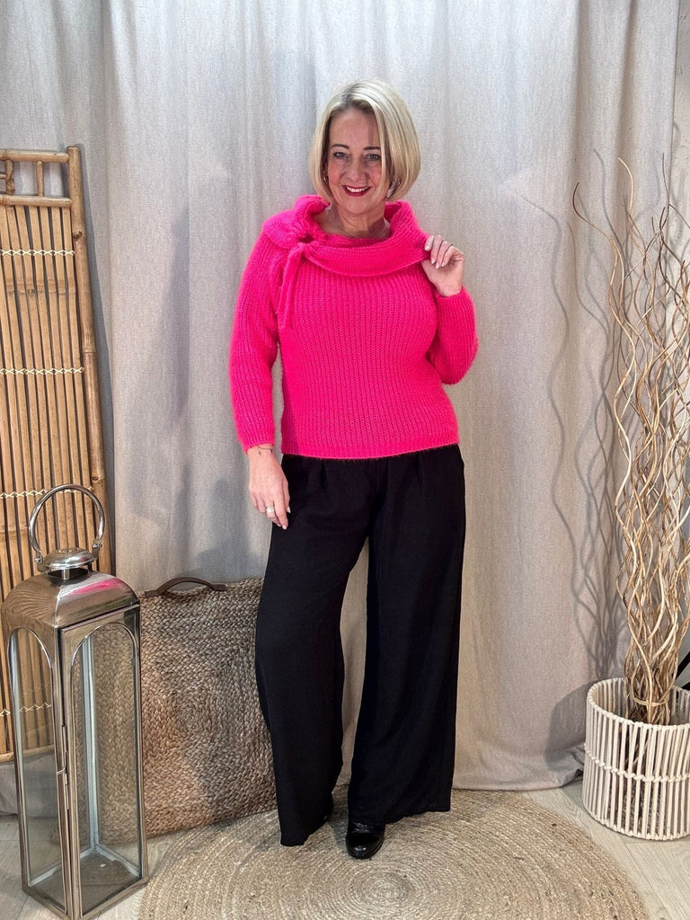 Bardot Fluffy Shimmer Knit Jumper Be You Lifestyle Boutique