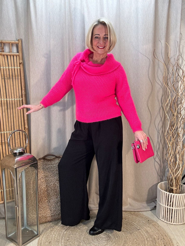 Bardot Fluffy Shimmer Knit Jumper Be You Lifestyle Boutique