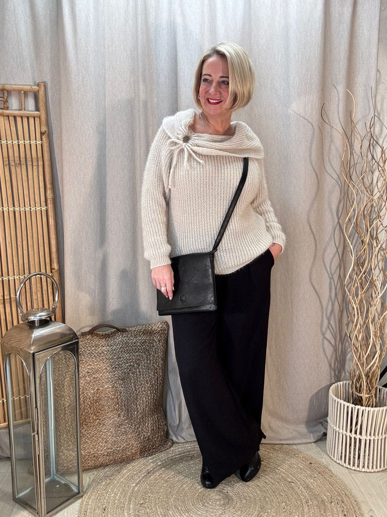 Bardot Fluffy Shimmer Knit Jumper Be You Lifestyle Boutique