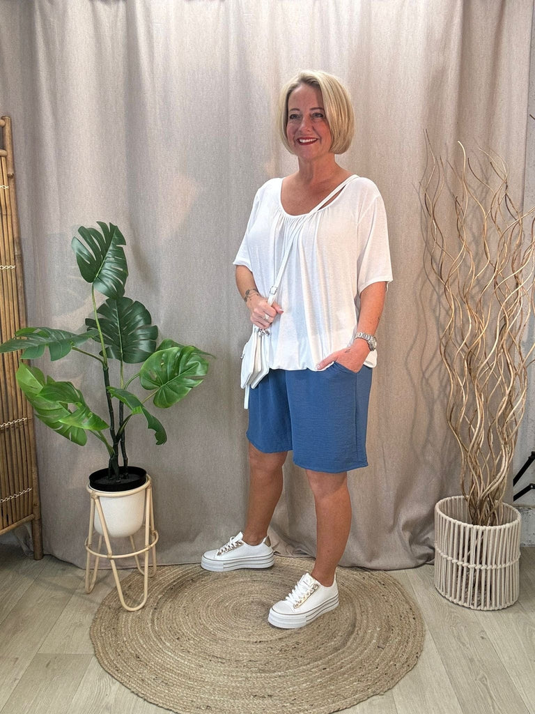 Basic Pocket Elasticated Shorts Be You Lifestyle Boutique