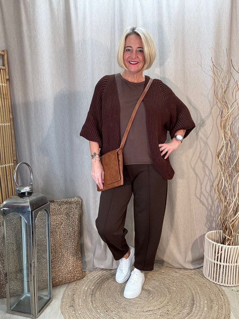 Basic Raw Hem Short Sleeve Tee - Made in Italy Be You Lifestyle Boutique