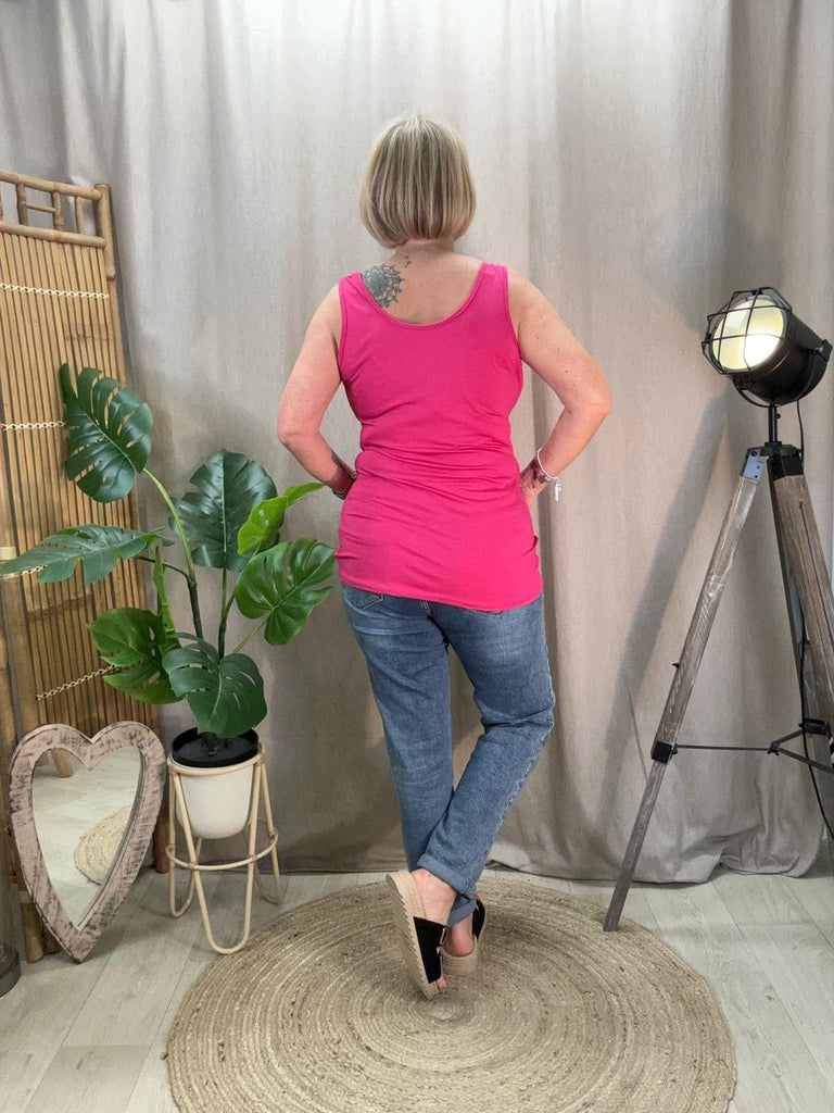 Basic Scoop Neck Layering Vest Be You Lifestyle Boutique