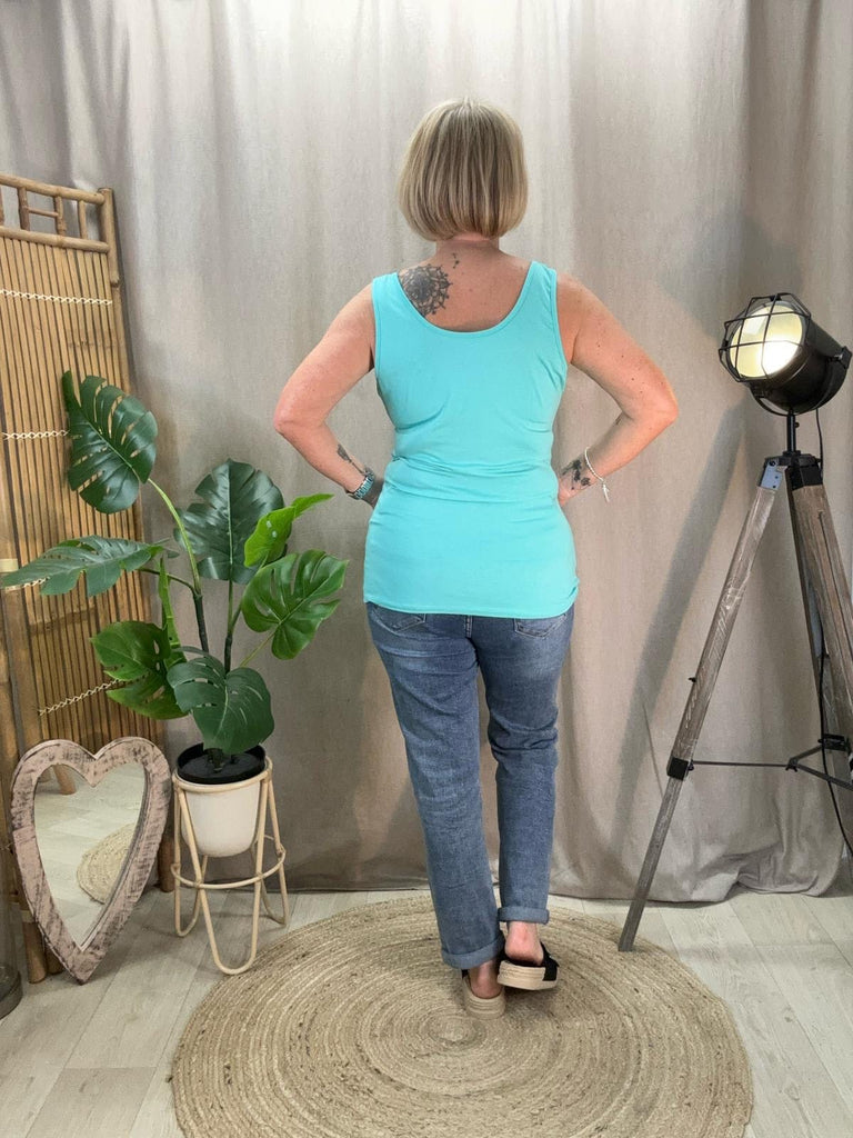 Basic Scoop Neck Layering Vest Be You Lifestyle Boutique