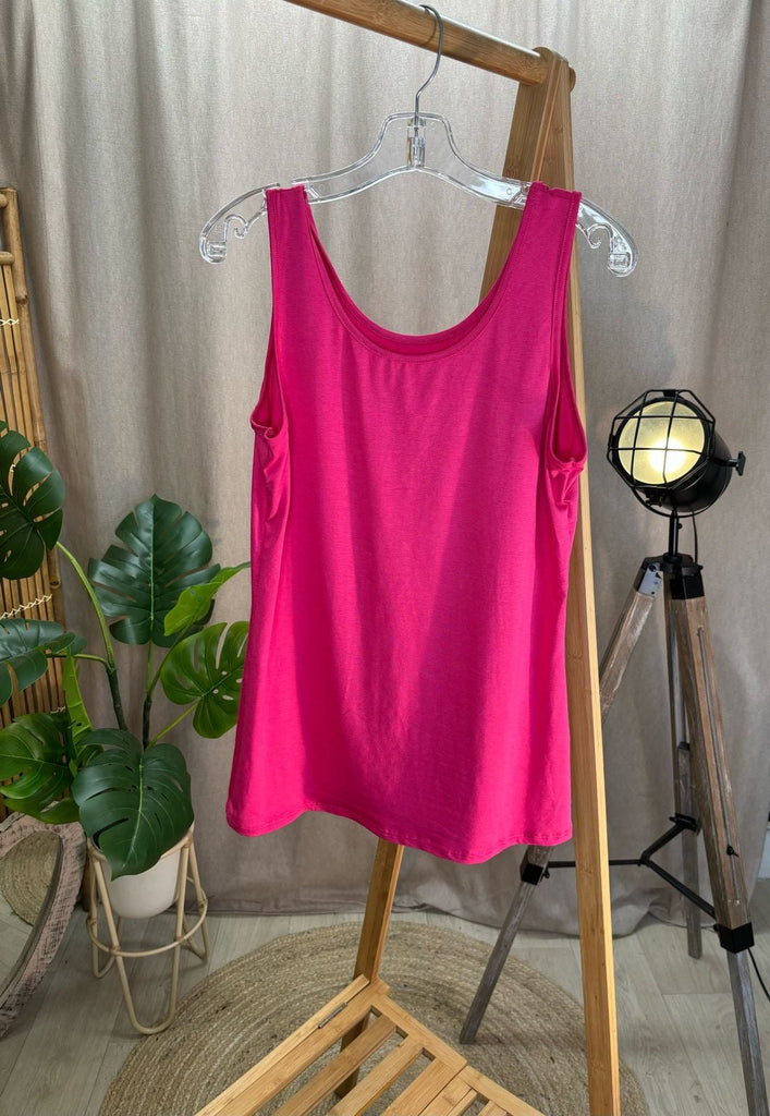 Basic Scoop Neck Layering Vest Be You Lifestyle Boutique