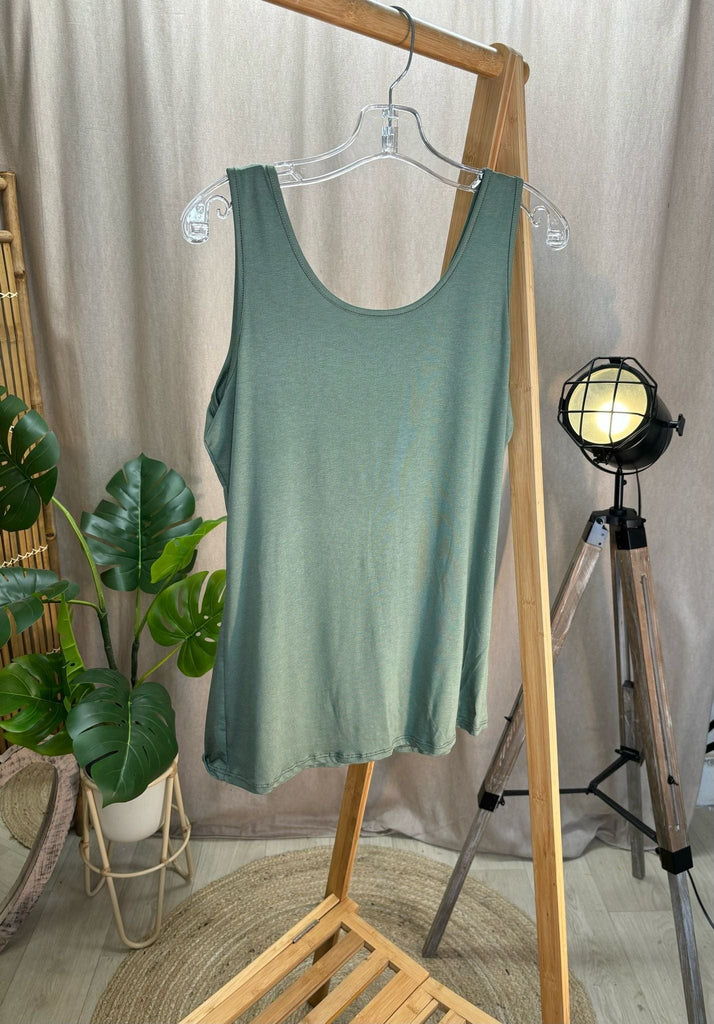 Basic Scoop Neck Layering Vest Be You Lifestyle Boutique