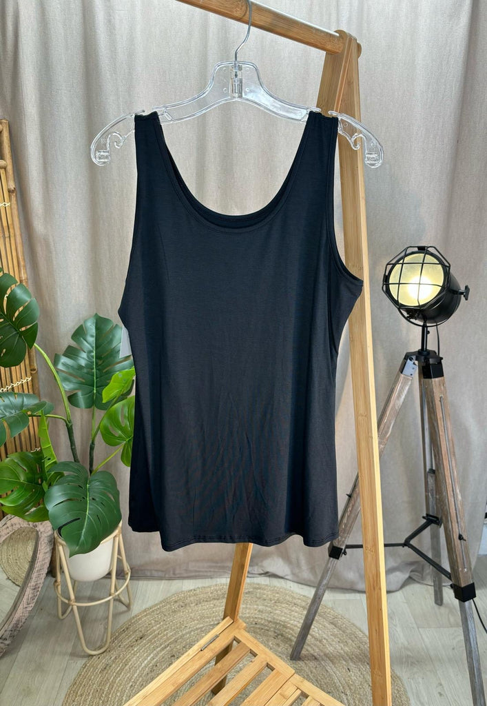 Basic Scoop Neck Layering Vest Be You Lifestyle Boutique