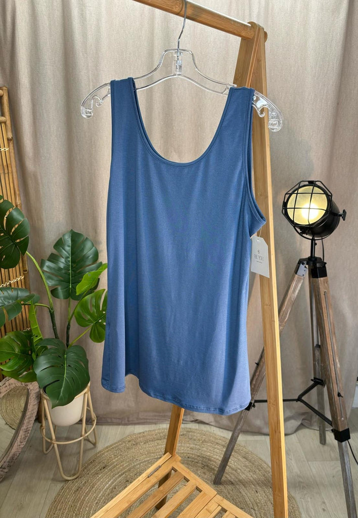 Basic Scoop Neck Layering Vest Be You Lifestyle Boutique