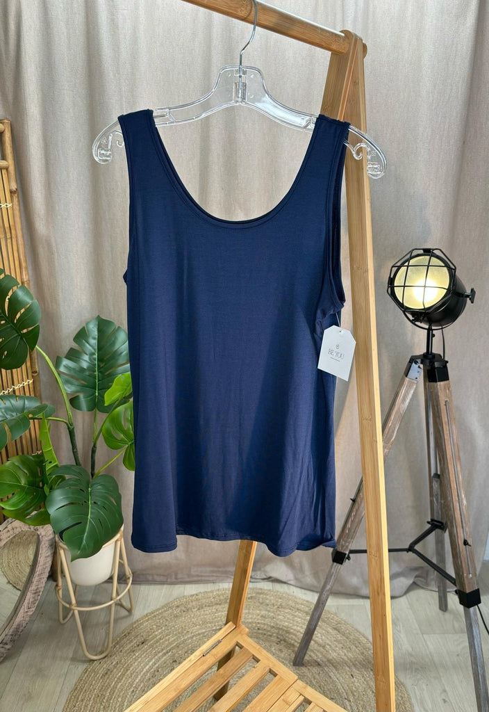 Basic Scoop Neck Layering Vest Be You Lifestyle Boutique