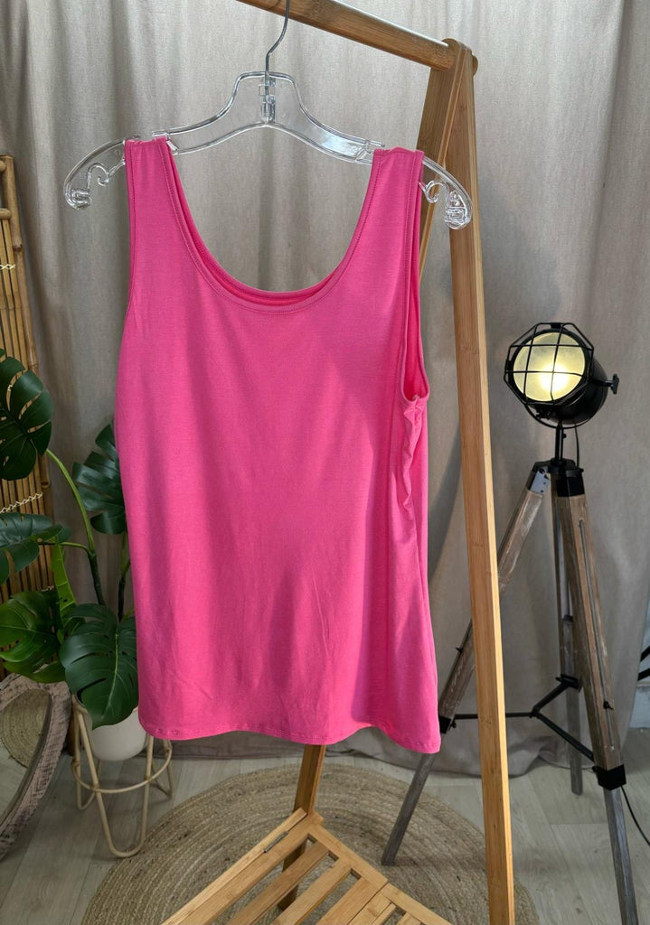 Basic Scoop Neck Layering Vest Be You Lifestyle Boutique