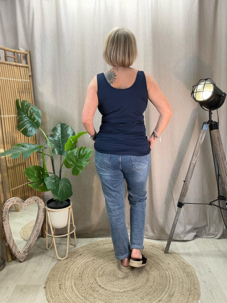 Basic Scoop Neck Layering Vest Be You Lifestyle Boutique