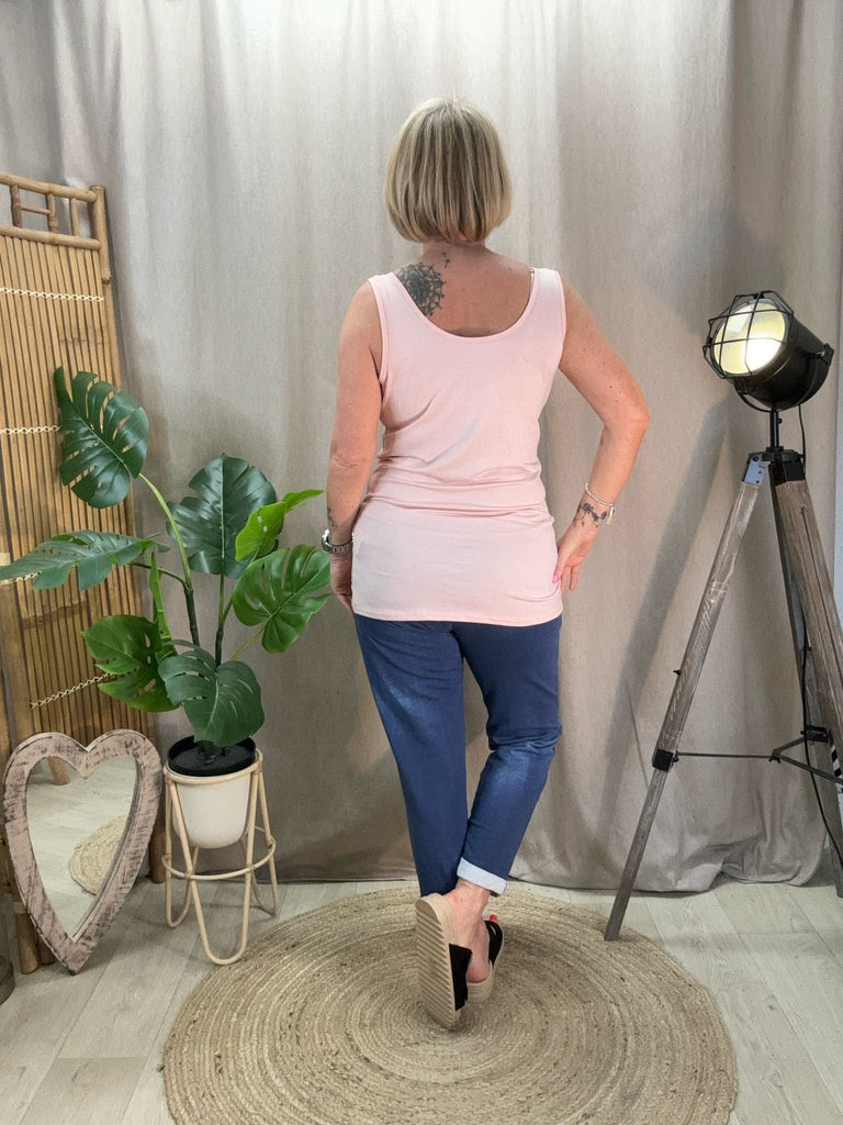 Basic Scoop Neck Layering Vest Be You Lifestyle Boutique
