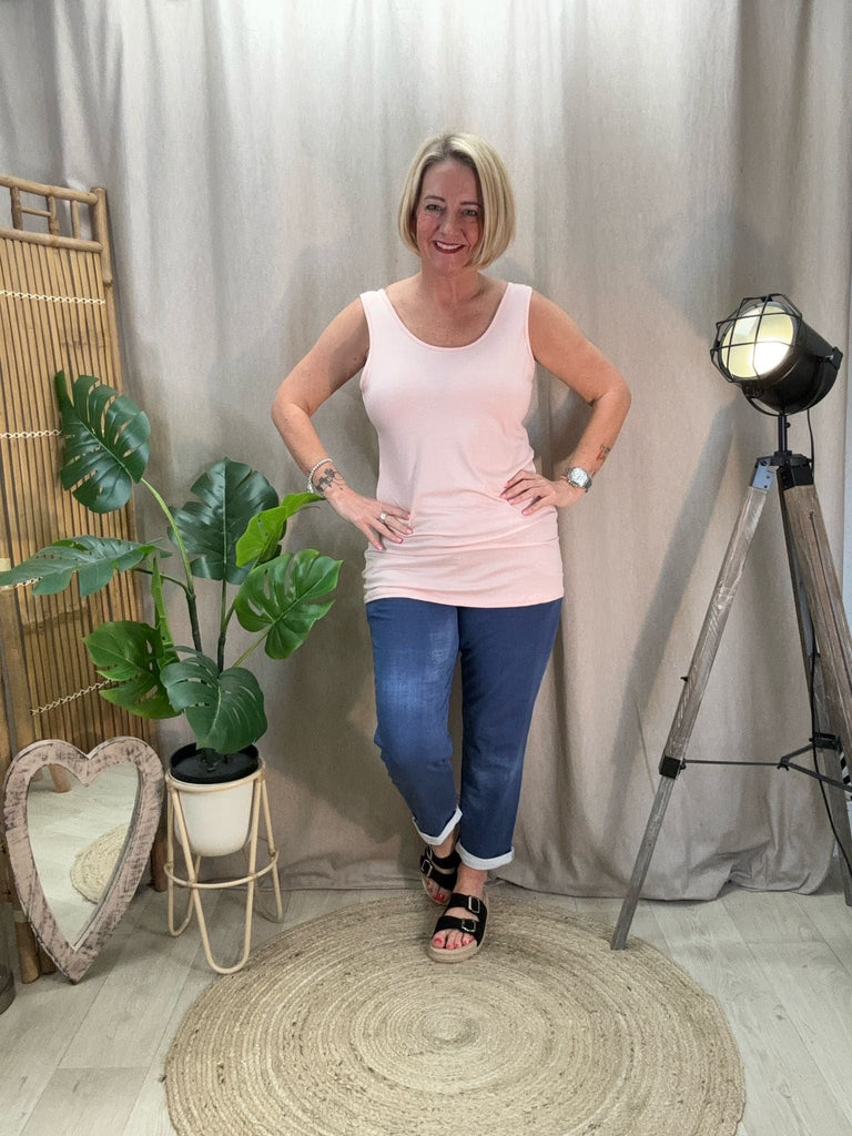Basic Scoop Neck Layering Vest Be You Lifestyle Boutique