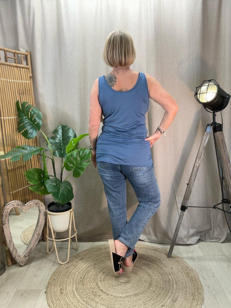 Basic Scoop Neck Layering Vest Be You Lifestyle Boutique