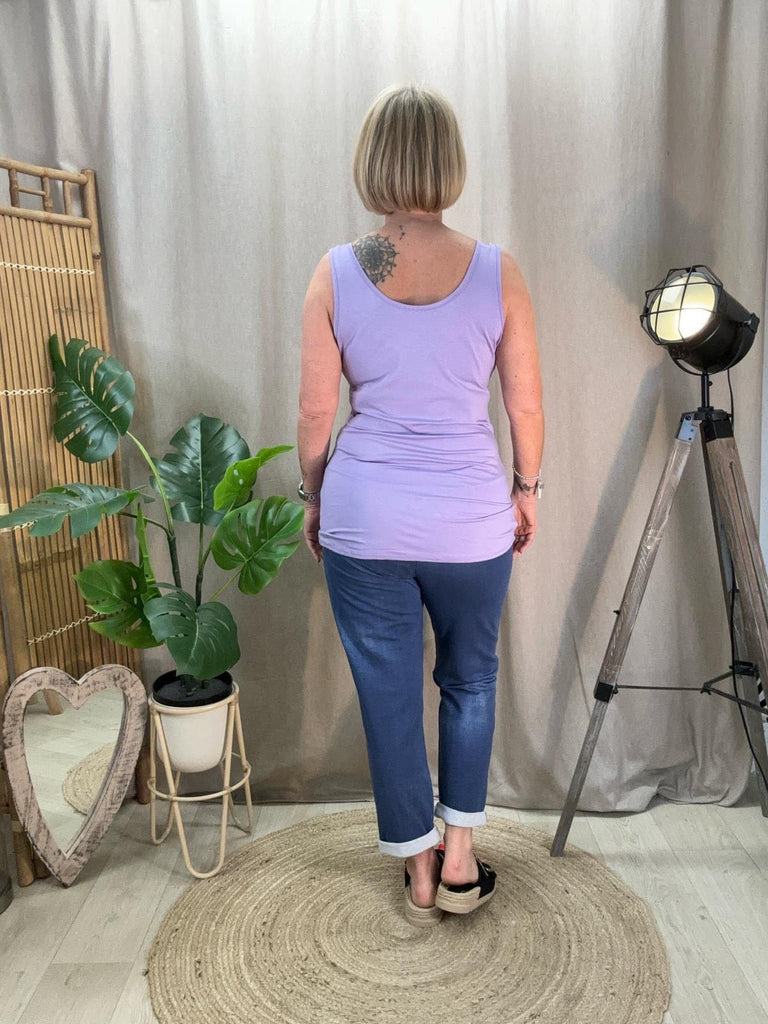 Basic Scoop Neck Layering Vest Be You Lifestyle Boutique