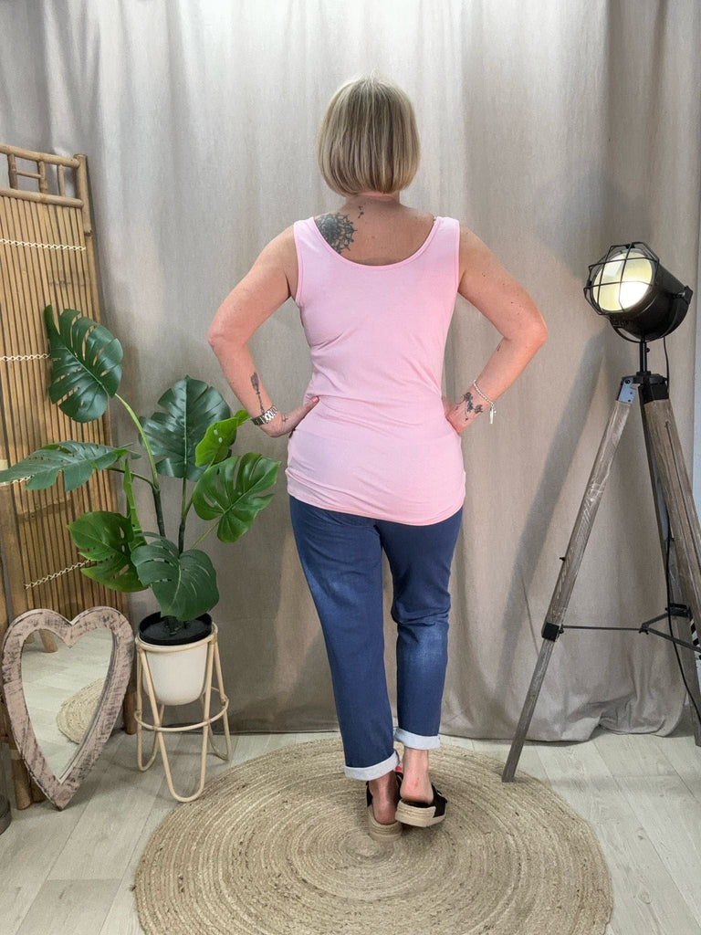 Basic Scoop Neck Layering Vest Be You Lifestyle Boutique