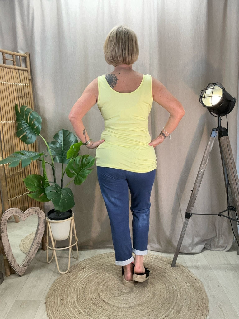 Basic Scoop Neck Layering Vest Be You Lifestyle Boutique