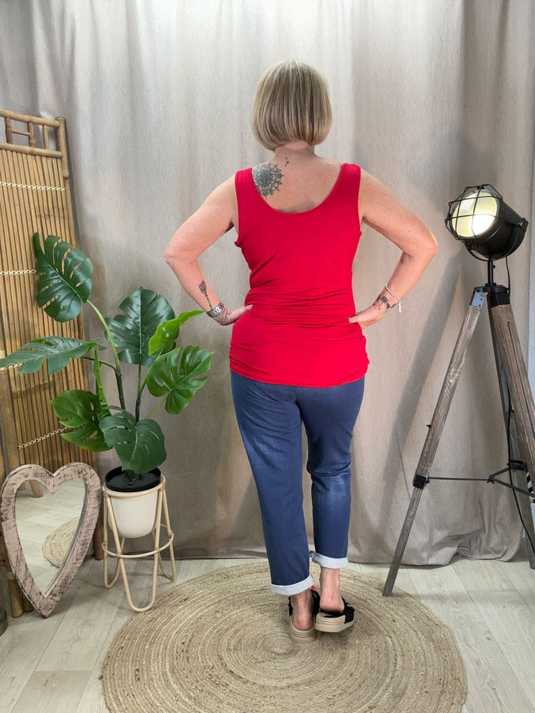 Basic Scoop Neck Layering Vest Be You Lifestyle Boutique