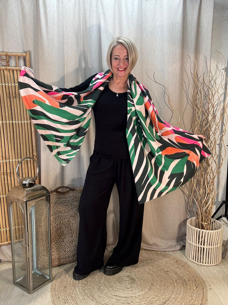 Bright Botanical Scarf Gift Be You Lifestyle Boutique