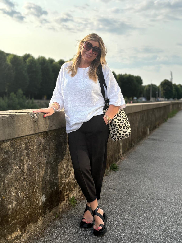 Carrot Leg Seam Front Drawstring Joggers Be You Lifestyle Boutique