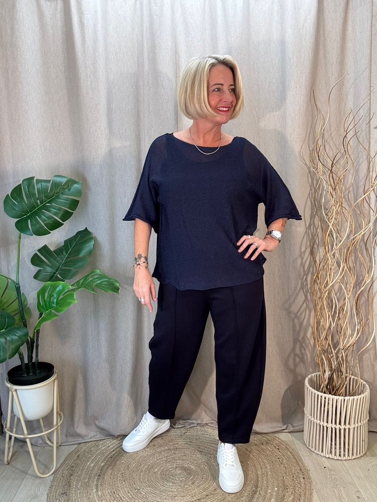 Carrot Leg Seam Front Drawstring Joggers Be You Lifestyle Boutique