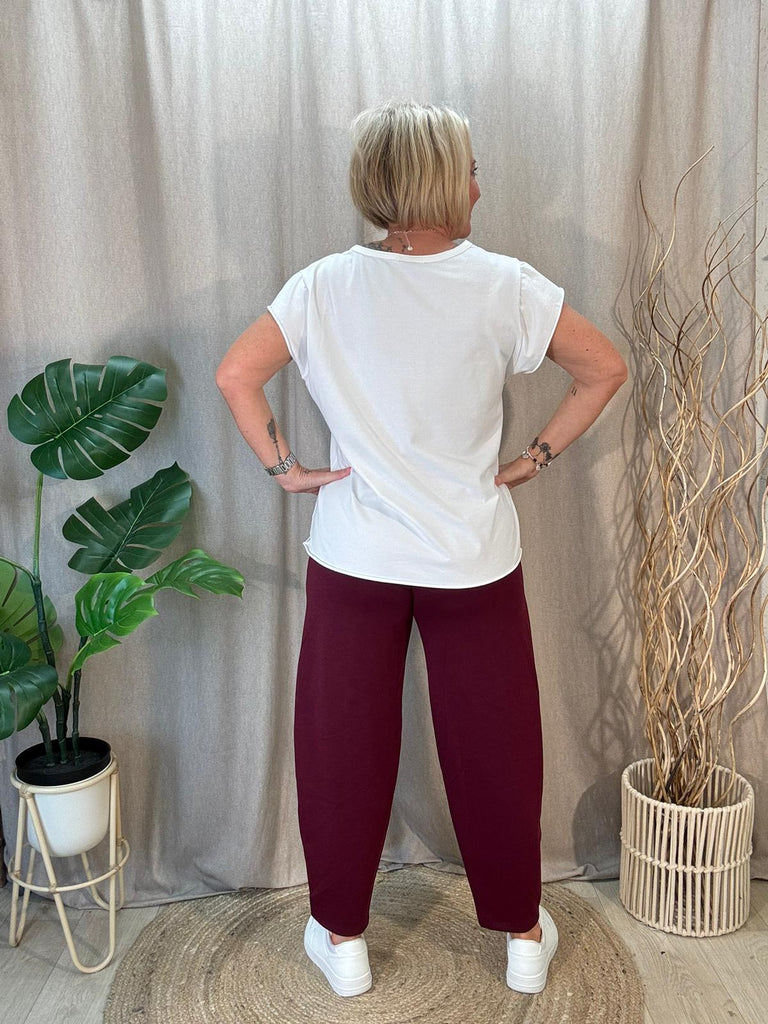 Carrot Leg Seam Front Drawstring Joggers Be You Lifestyle Boutique