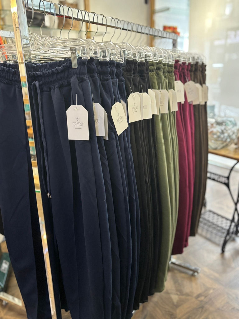 Carrot Leg Seam Front Drawstring Joggers Be You Lifestyle Boutique