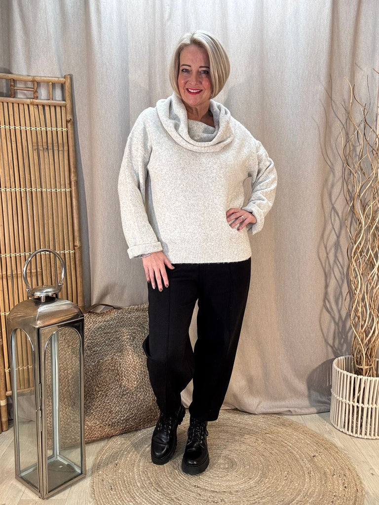 Carrot Leg Seam Front Drawstring Joggers Be You Lifestyle Boutique