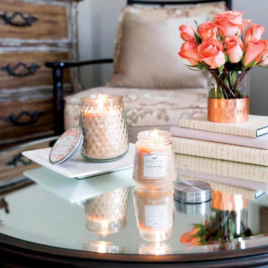 Cashmere Kiss Candle By Greenleaf Petite Glass Be You Lifestyle Boutique