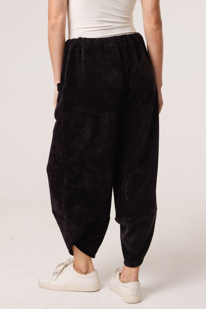 Chenille Tulip Hem Barrel Leg Trousers Be You Lifestyle Boutique
