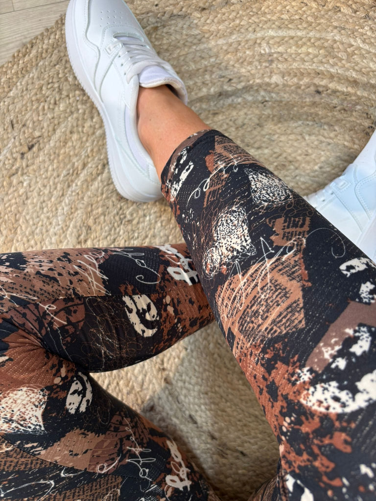Choccy Coffee Super Smooth Leggings Be You Lifestyle Boutique
