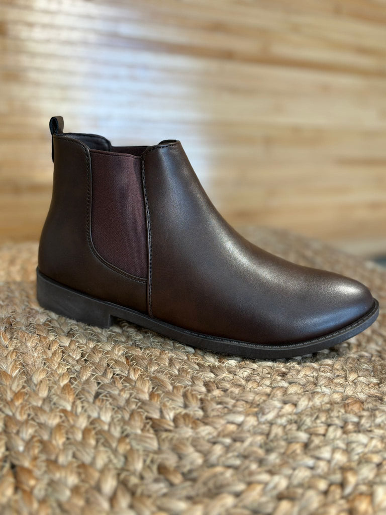 Chocolate Brown Wide Fit Chelsea Ankle Boot Be You Lifestyle Boutique 3