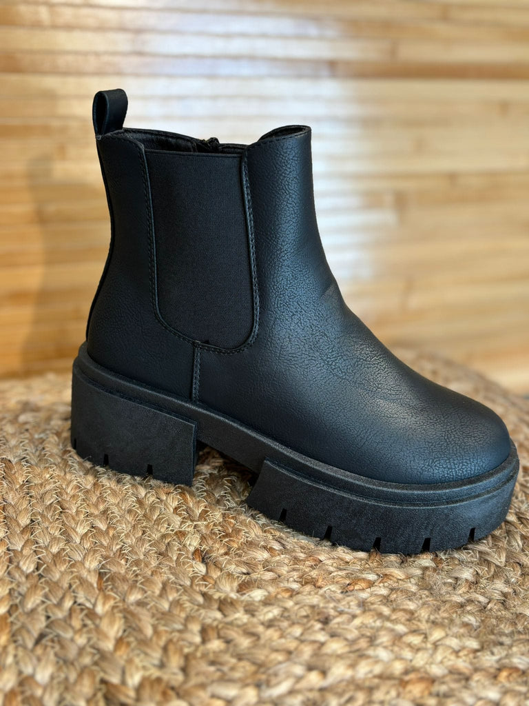 Chunky Cleated Chelsea Ankle Boot Be You Lifestyle Boutique