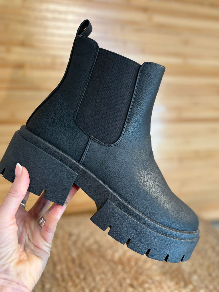 Chunky Cleated Chelsea Ankle Boot Be You Lifestyle Boutique 3