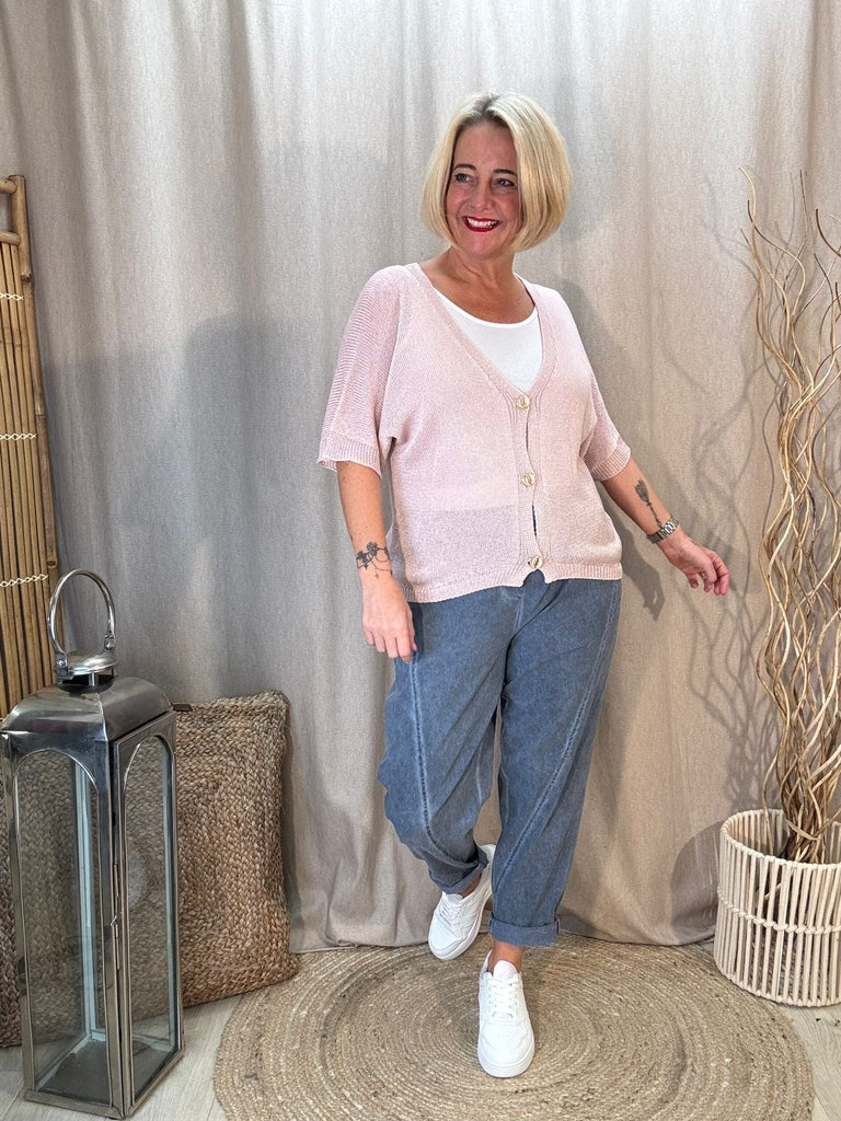 Fine Mesh Knit Button Cardigan Be You Lifestyle Boutique
