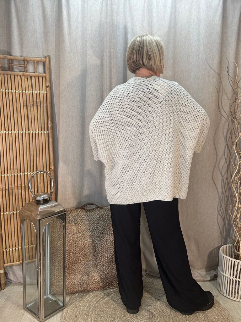 Fisherman Chunky Knit Pocket Cardigan Be You Lifestyle Boutique