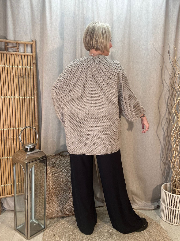 Fisherman Chunky Knit Pocket Cardigan Be You Lifestyle Boutique