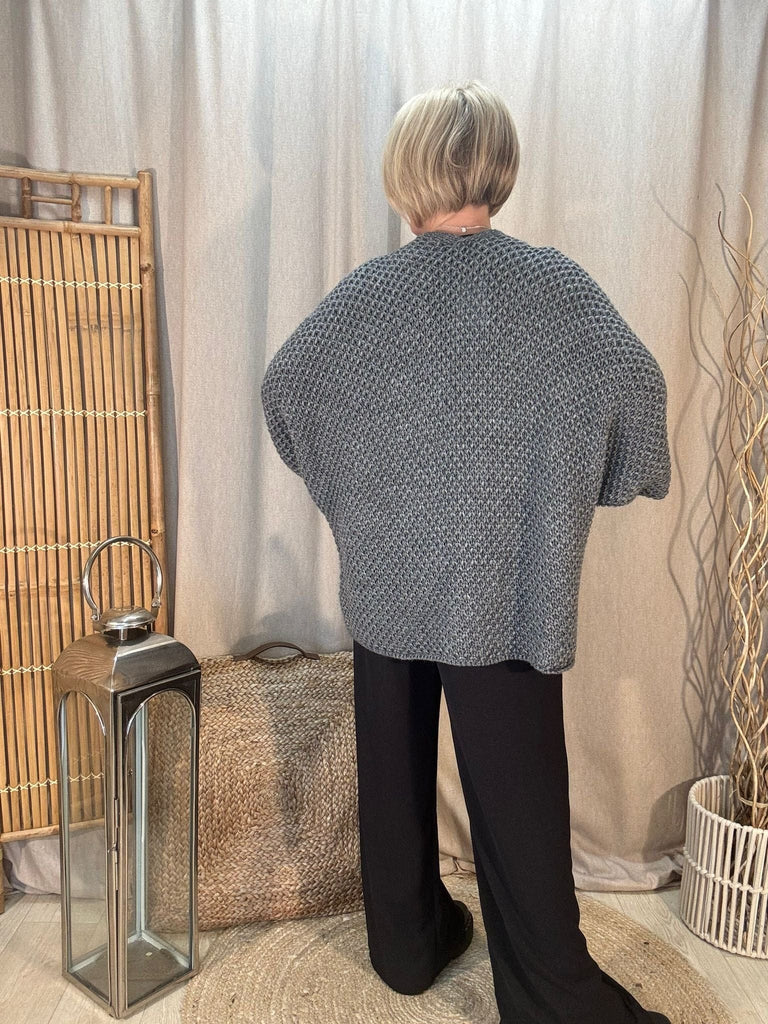 Fisherman Chunky Knit Pocket Cardigan Be You Lifestyle Boutique