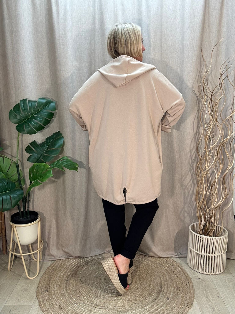Fishtail Hooded Simple Lightweight Jacket Be You Lifestyle Boutique