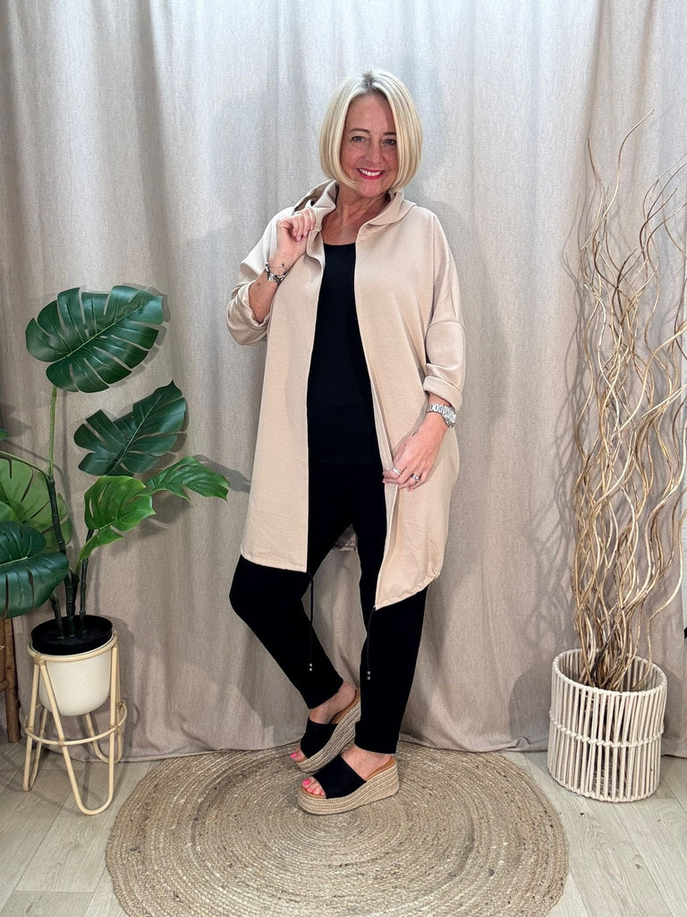 Fishtail Hooded Simple Lightweight Jacket Be You Lifestyle Boutique