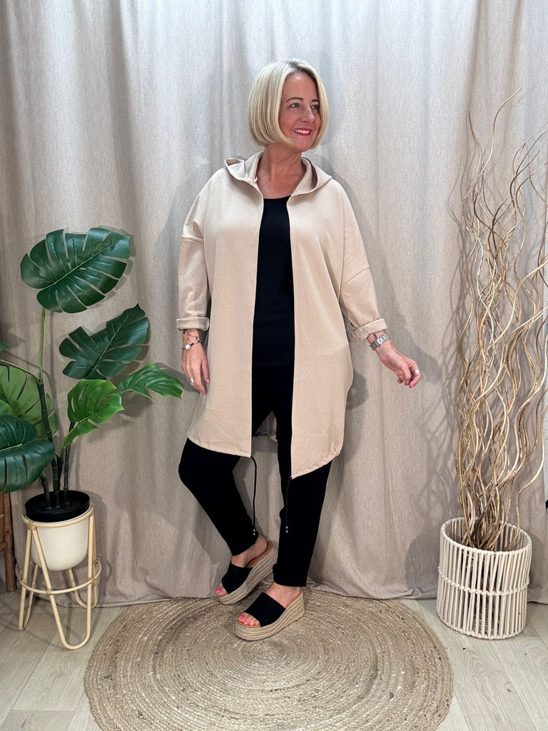 Fishtail Hooded Simple Lightweight Jacket Be You Lifestyle Boutique