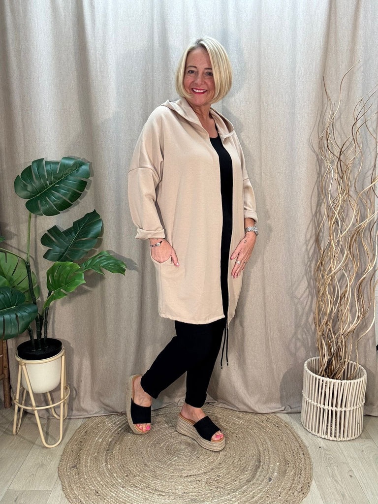 Fishtail Hooded Simple Lightweight Jacket Be You Lifestyle Boutique