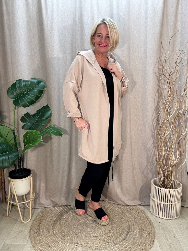 Fishtail Hooded Simple Lightweight Jacket Be You Lifestyle Boutique